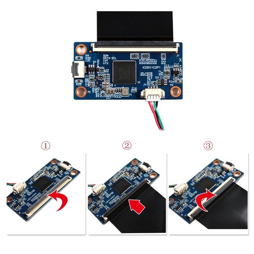 Płyta kontrolera LCD HD typu C 17,3 w 1920X1080 pojemnościowy dotykowy IPS LCD - Zdjęcie 9 z 9