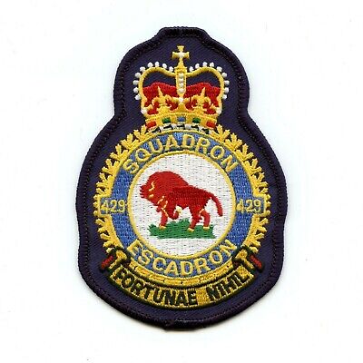 RCAF CAF Canadian 4 Wing Cold Lake 2001 Maple Flag Colour Crest Patch