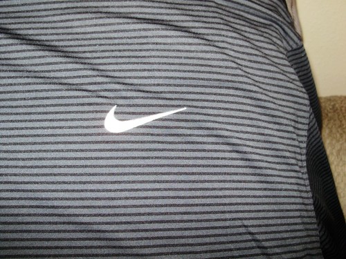 Nike Dri-Fit FZ5647-010 schwarz grau gestreift Polo Golf Shirt Herren 4XL - Bild 4 von 9