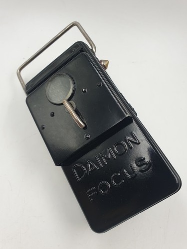 antike Taschenlampe , Daimon Focus , Wehrmacht , komplett restauriert , 2.WK - Bild 1 von 3