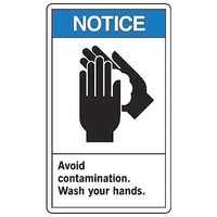 Label, 5 In. H, Self-adhesive Vinyl, Pk5 Label, 5 In. H, Self-adhesive Vinyl, Pk5