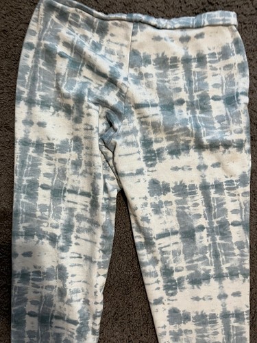 Lucky brand Pink Blue floral drawstring sleepwear pants Medium women's Tie Dye - Picture 4 of 6