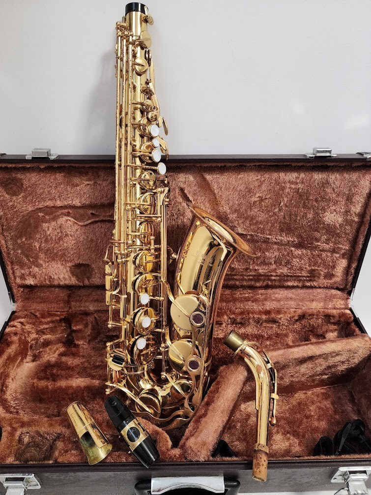 Yamaha YAS-34 Alto Sax Saxophone Musical Instrument with Yamaha YAS-34 Alto Sax Saxophone Musical Instrument with