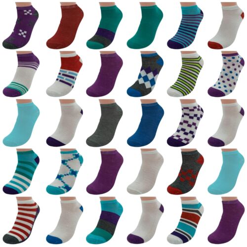 Women's Low Cut Ankle Socks - 30-Pair | Soft & Comfortable Athletic Socks Dur...