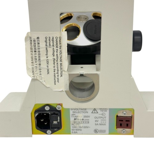 Nikon Eclipse TS100 Microscope Base with 5 Position Nosepiece Turret - Japan - Picture 7 of 13