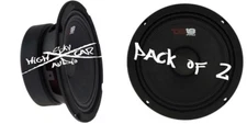 2) NEW DS18 PRO-GM6 6.5" Midrange Loudspeakers 8 ohm Speakers Mid Range