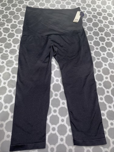 NEW Empetua By Shapermint Women's High Waisted Shaping Leggings Black 3X