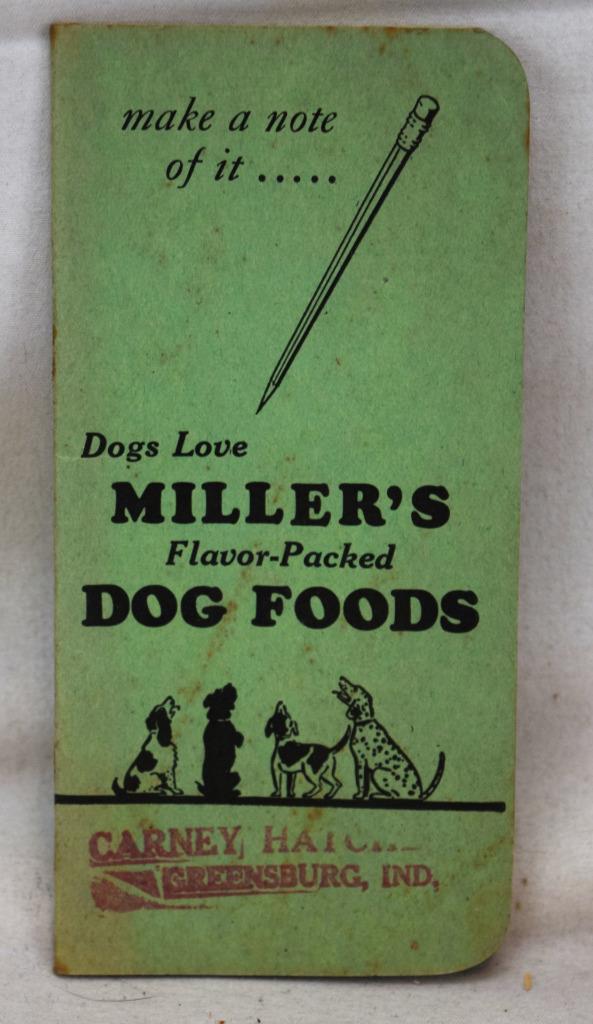 Pocket Notebook & Calendar C/o Carney Hatcheries