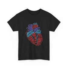 Biology Heart Shirt, Cardiologists Biology Lovers Scientists Women Men Shirt 
