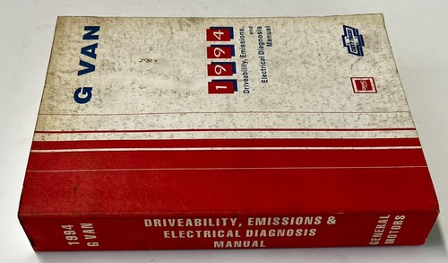 1994 GM G Van Service Manual NATP-9445 Driveability Emissions Electrical GMC - Picture 4 of 6