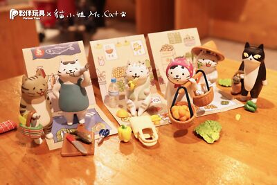 Meow Catオーナメント6個セット PARTNER TOYS Capsule Toys Meow Meow Market All 6 Type set