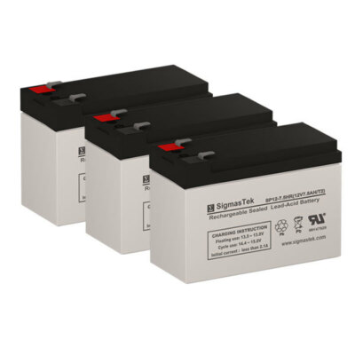 Liebert GXT1000MT-230 UPS Replacement Battery Set (3x 12V 7.5AH T2)