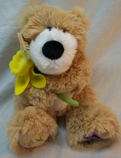 Boyds American Cancer Society TEDDY BEAR W/ DAFFODIL 5" Plush STUFFED Animal TOY