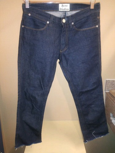 Men's Acne Studios Max Raw Jeans Size 