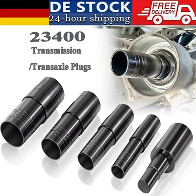 23400 5 Piece Transmission / Transaxle Plug Set Five Stepped Plugs 1'' to 2.180''