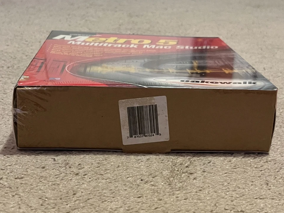 Cakewalk Metro 5 Multitrack MAC Studio Software New Sealed Vintage Rare - Image 3 of 4