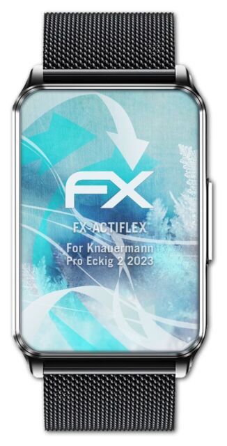atFoliX 3x film for Knauermann Pro Square 2 2023 protective film clear &amp; flexible- YV11271