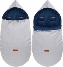 Image of Baby Hooded Footmuff Stroller Pushchair Dimple  Warm Sleepsacks