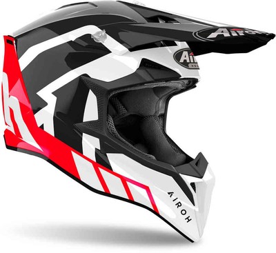 Airoh WRAAAP RELOADED Red S Motorcycle Cross Helmet Off Road