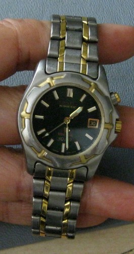 INTAGE WOMENS SEIKO KINETIC DATE WATCH 