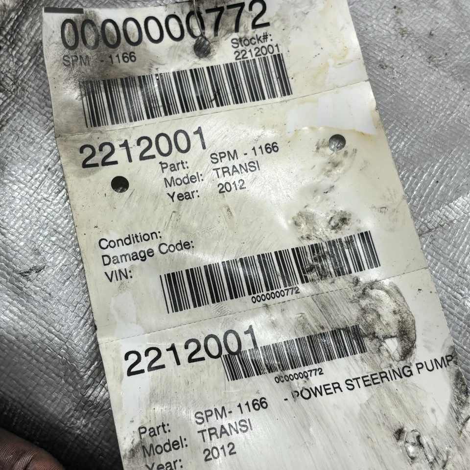 2001-2006 JAGUAR X-TYPE 2.5L POWER STEERING PUMP OEM Foto 4 de 4