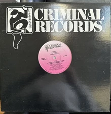 Freeez JOHN ROCCA IOU (AEIOU) 12" Vinyl Single  CRIMINAL RECORDS NM
