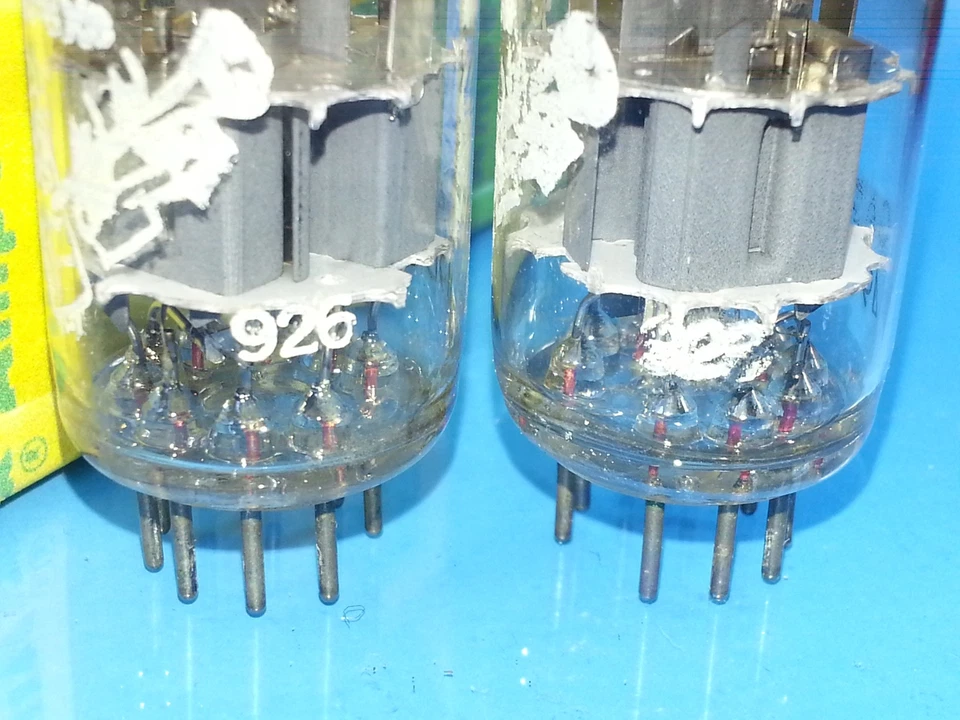 TUBO AMPEREX BUGLE BOY 6DJ8 ECC88 SINGLE D GTR SONIDO SUPER DULCE 1959 Foto 3 de 4