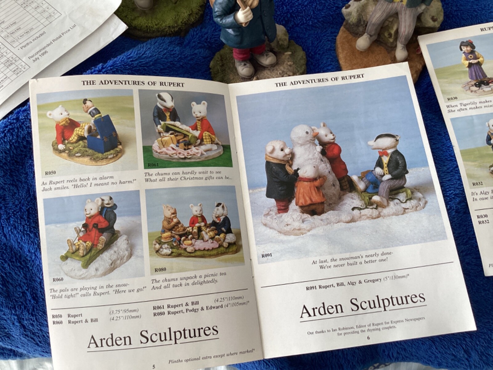 arden sculptures rupert bear figures eBay