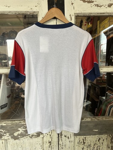 Vintage 80s playboy t shirt small color block rare vtg hefner streetwear - Picture 5 of 7