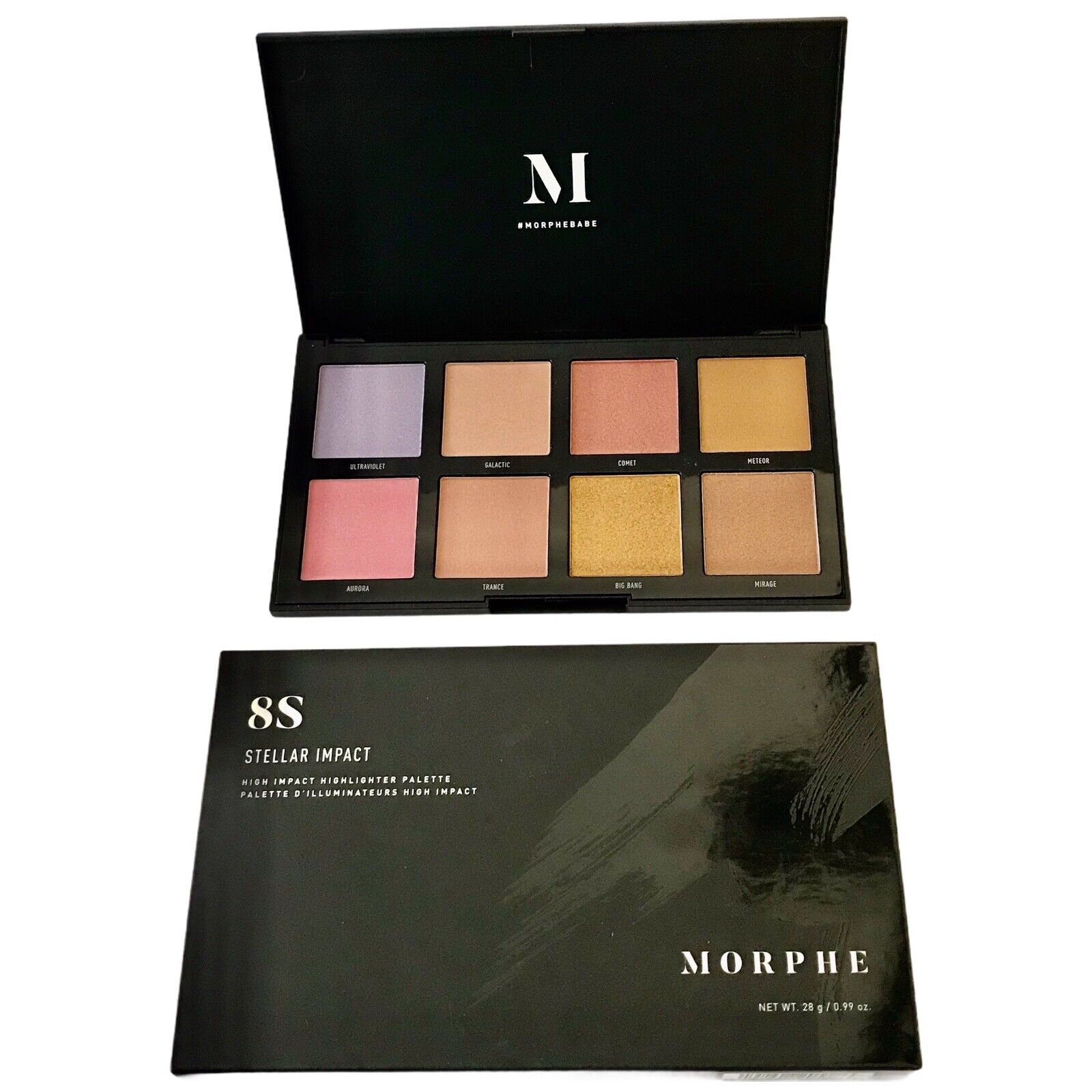 MORPHE 8S Stellar Impact Highlighter Palette New In Box