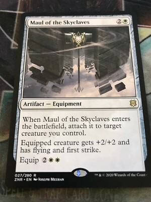 Zendikar Rising - MAUL OF THE SKYCLAVES Rare - Pack Fresh - 1 Card | eBay