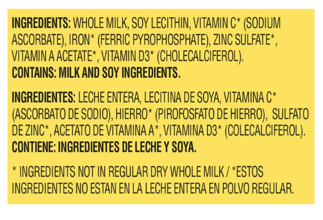Nido Fortificada Powdered Drink Mix Dry Whole Milk Powder with Vitamins.100%pure