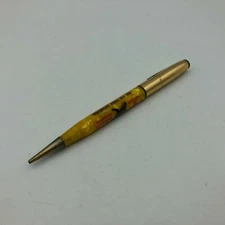 FOE Mechanical Pencil Yellow Pearlescent Eagles Waterloo Iowa Vtg Parts Repair