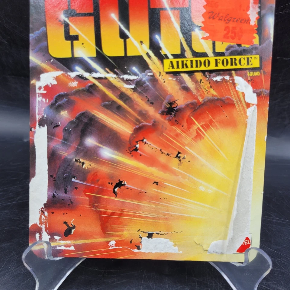 1986 Guts Soldiers Aikido Force Squad Mattel cartão de volta - Imagem 3 de 4