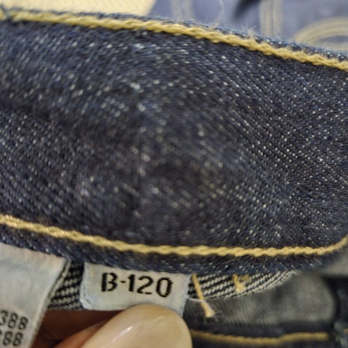 Vintage Pentimento Jeans 70’s Wide Leg Dark Wash Jeans Tan Stitching Sz 13 EUC - 第 14/14 張圖片