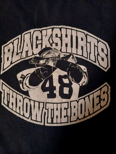 Nebraska Huskers Blackshirts Throw the Bones T-Shirt XL Fußball 2004 Spielplan - Bild 4 von 11