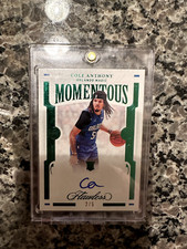 Cole Anthony 2020-21 Panini Flawless Momentous Autographs Emer Rookie Auto 2/5