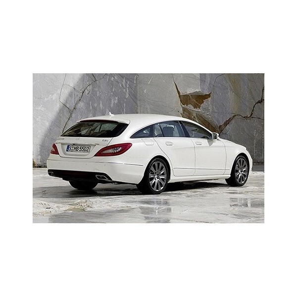 Attelage Mercedes CLS Shooting Brake col de cygne amovible remorque WES