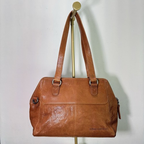Spikes & Sparrow Brandy 66157R-YU-47 Leder Schultertasche Alltag Arbeit Handtasche - Bild 2 von 17