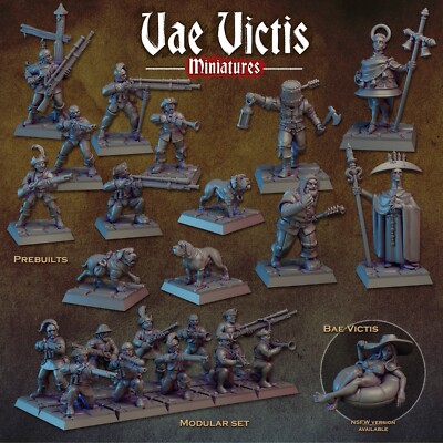 Vae Victis Miniaturen Blut und Gold 28 mm Frostgrave Mordheim Pfadfinder AOS D&D