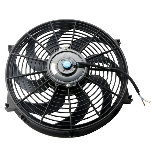 Pair 14" Universal 12V Electric Radiator Pull Push Engine Cooling Fan w/ Kits - Picture 10 of 10