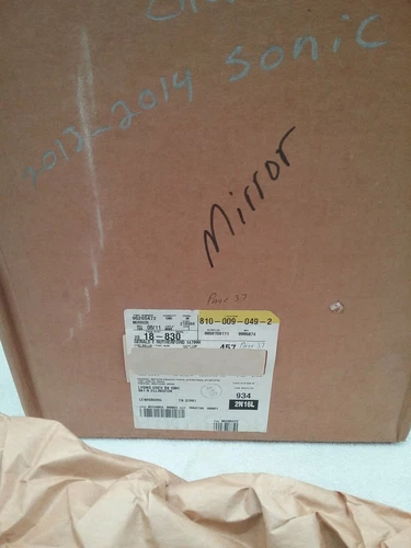 Genuine GM Black Passenger Side Mirror 95205472
