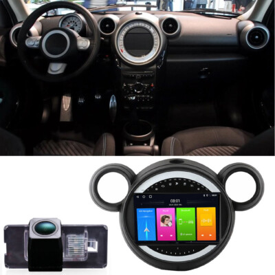 9''Autoradio Navi GPS car player+Rückfahrkamera für BMW MINI Mini R56 Cooper D SD