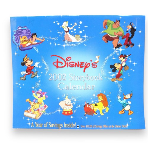 Vintage 2002 Disney Storybook Calendar - Picture 2 of 4