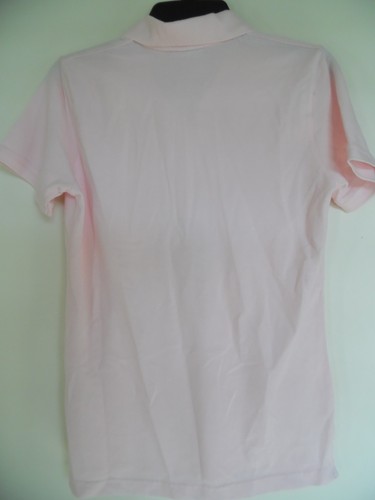 OUTTER & BANKS WOMENS PINK POLO SHIRT SIZE S SHORT SLEEVE - Picture 3 of 3