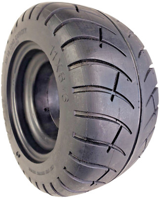 11x6.00-6 TIRE some zero turn Metalcraft Scag & others 11x6-6 Flat Free Solid