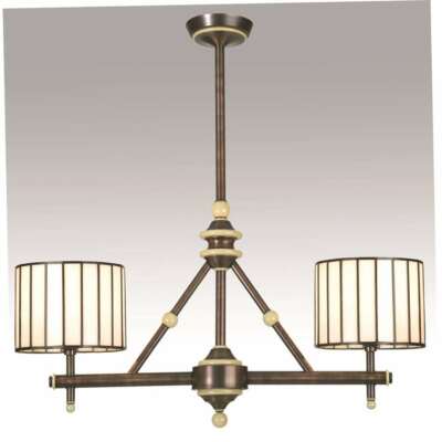 Meyda Lighting 30'L Revolution 2 Lt Island Pendant, Ba, Mahogany Bronze - 98366