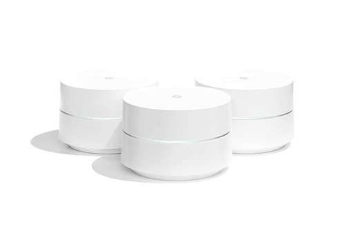 Google Wi-Fi Système (3 Paquet) Routeur Remplacement pour Whole Maison sans Fil - Photo 1/6