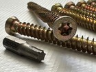 18 7.5 x 100mm CONCRETE SCREW, DOOR & WINDOW FRAME FIXING MULTI-FIX Free TORX
