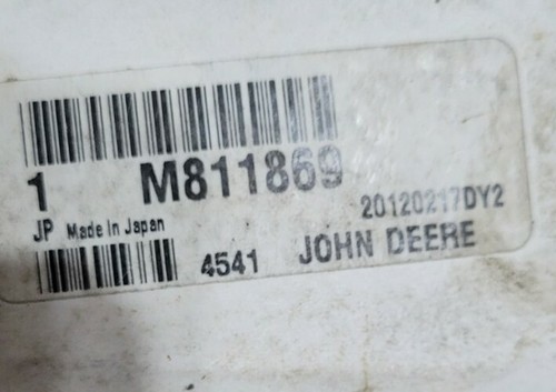 John Deere OEM Piston Pin #M811869 for 1023E 1026R Tractor / 17G excavator